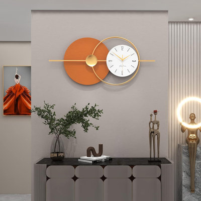 Adontae Iron Analogue Wall Clock