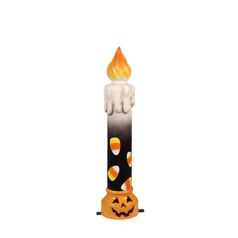 HALLOWEEN CANDLE (CANDY CORN)