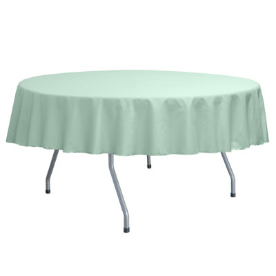 Bjarne Solid Color Round Tablecloth