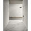 Marbre blanc 12 x 24, marbre naturel, pour mur et plancher, carrelage en marbre poli, pierre naturelle, marbre véritable, marbre véritable, 1 boîte de 4 pièces