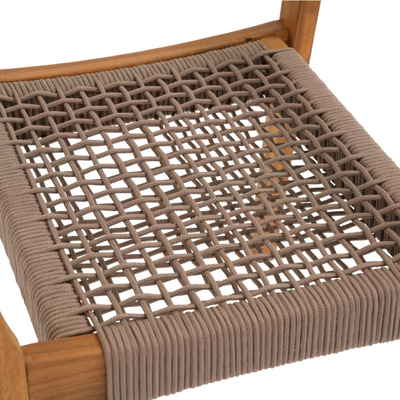 Chaise de salle à manger d'extérieur Bennett, Beige