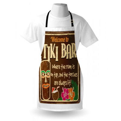 Tiki Bar Apron