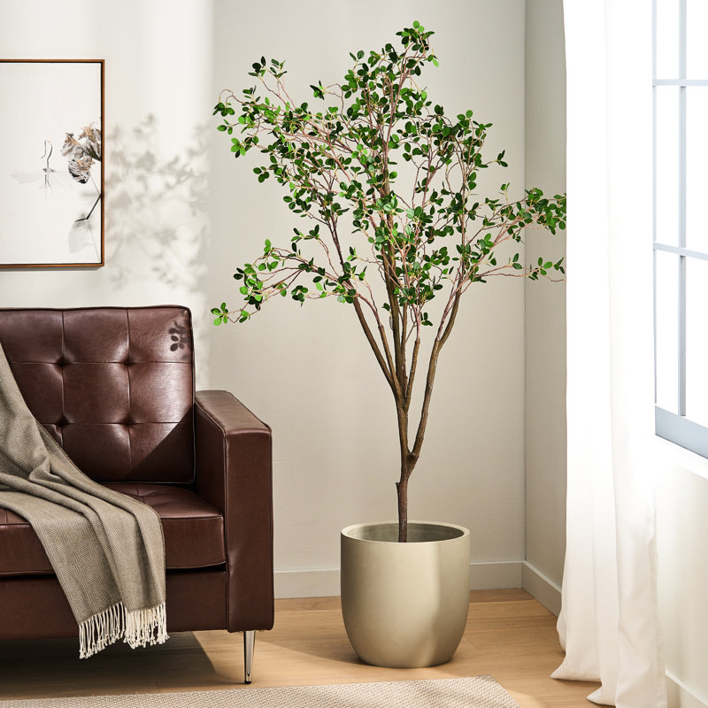 Feuille artificielle 180 cm - Accessoire de maison ovale