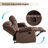 60.6'' Wide Modern Manual Reclining Loveseat – Recliner Loveseat With Skin-Friendly Microfiber-177236120-177236199