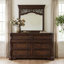 Ensemble de chambre à coucher avec lit-bateau, commode et miroir Ashyla-1529889614-1507070851