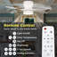 Ventilateur de plafond encastré 3 pales 21 pouces avec lumière DEL à intensité variable - Télécommande pour une utilisation à l'intérieur