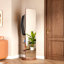 Miroir de plancher en bois massif avec miroir 360 °-2079626530