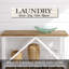 Panneau décoratif intérieur / extérieur Highland Home Laundry Rules