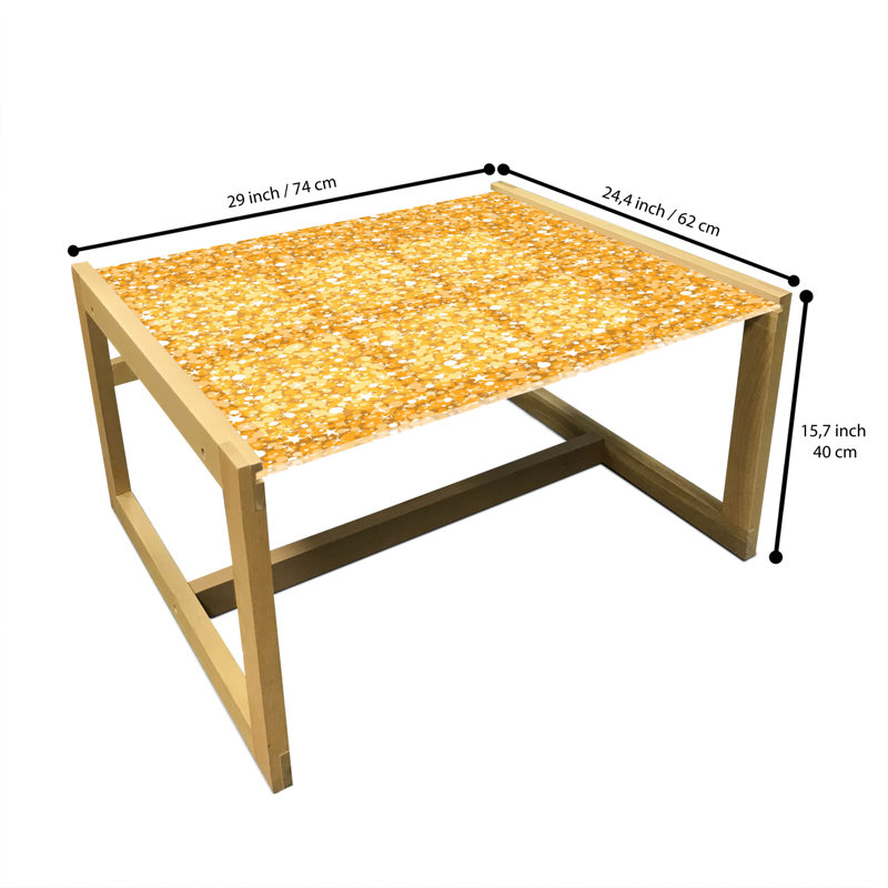 Jaisey Sled Coffee Table, 62cm H x 74cm W x 40cm D