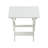 HIPS Foldable Small Table And Chair Set With 2 Chairs And Rectangular Table  White-2043174242
