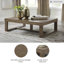 Table basse à tréteaux Esmont-49036063