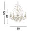 Jaquan 5 - Light Candle Style Chandelier-3875855