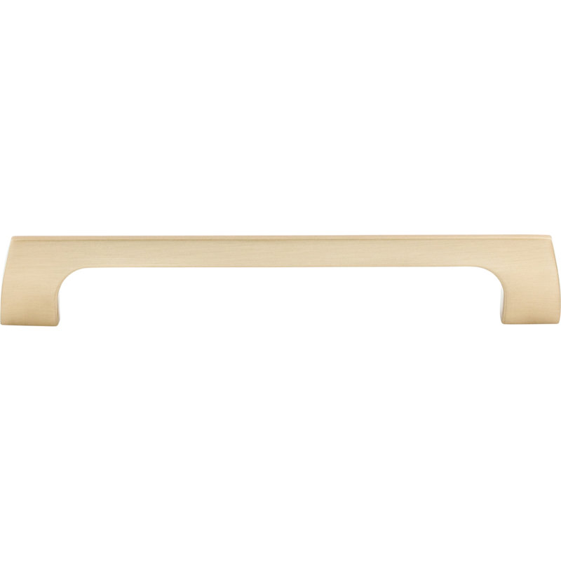 Holland 12" Center to Center Bar pull, Honey Bronze, 6 5/16" Center to Center