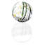 Glass Orchid Faux Floral Arrangement in Vase