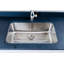 Craftsmen Series 29.88'' L Single Bowl Stainless Steel Kitchen Sink