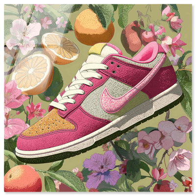 Sneaker Lost Fashion Art Acrylic Print by Art Remedy