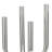 Bianca 15.3'' H Stainless Steel Tabletop Candelabra