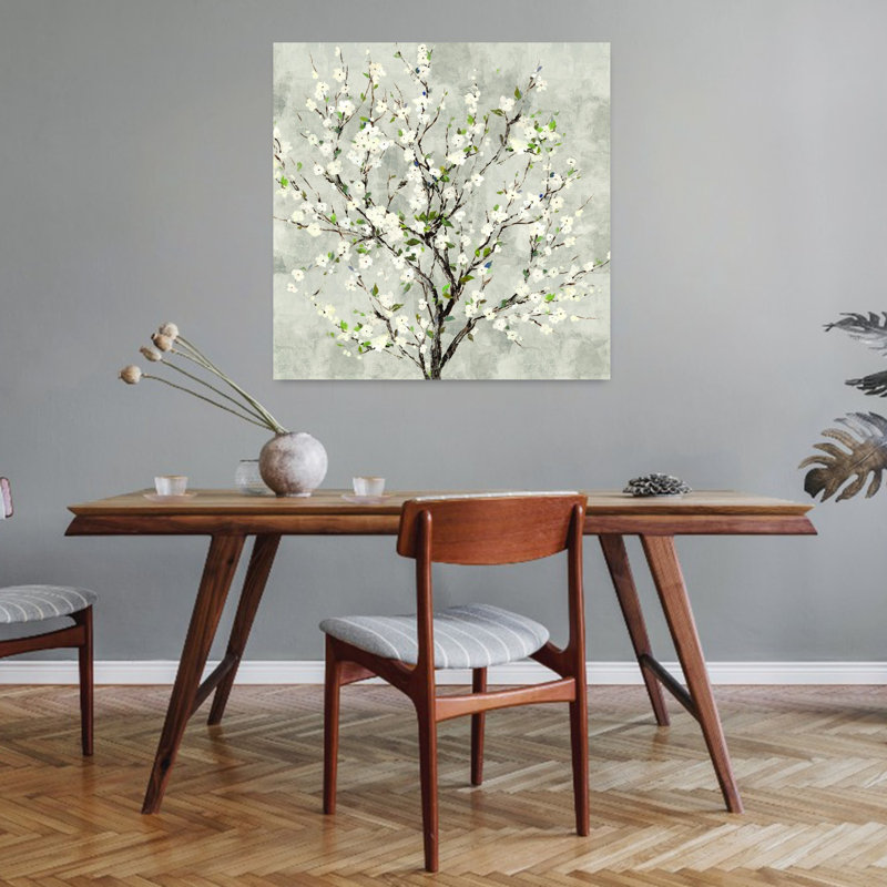 Bloom, arbre, délicat, nature, abstrait, art printanier, H 32 po x l 32 po