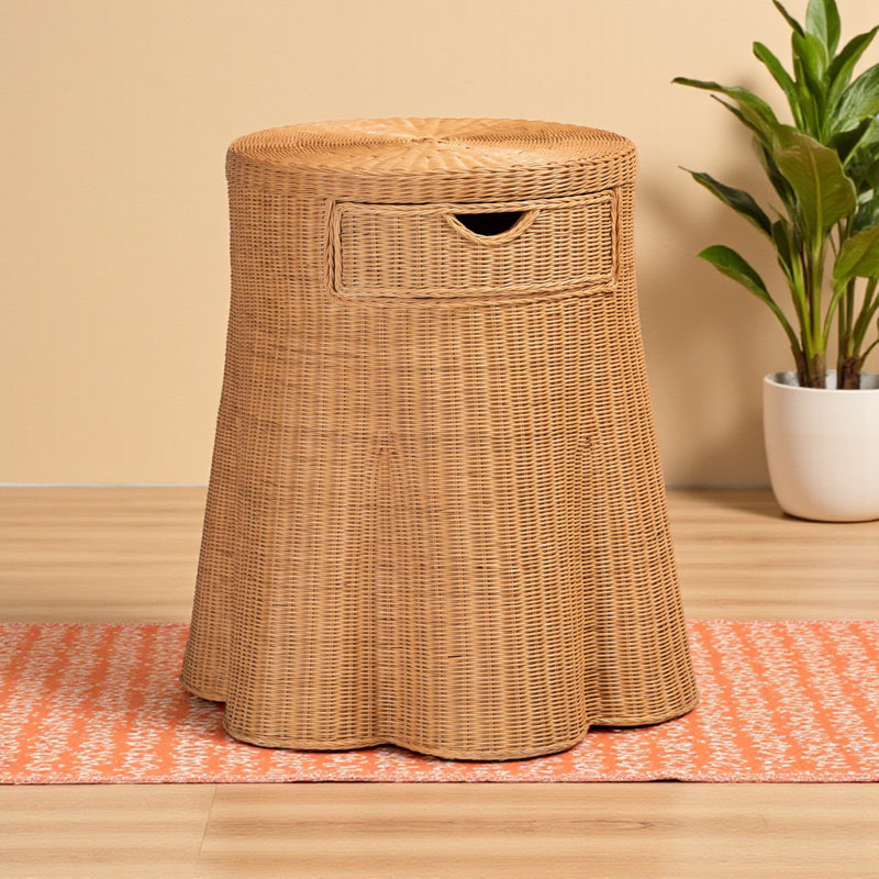 Console en rotin Harrell