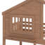 Lit superposé en pin massif avec garde-corps et échelle, structure de lit pour enfant à double couche avec rangement intégré-508813223-508813218