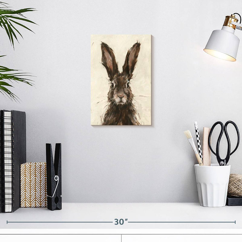 Brampt European Hare I, 12" H x 8" W