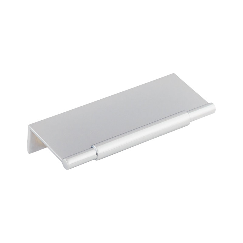 Crestview Finger Pull, Polished Chrome