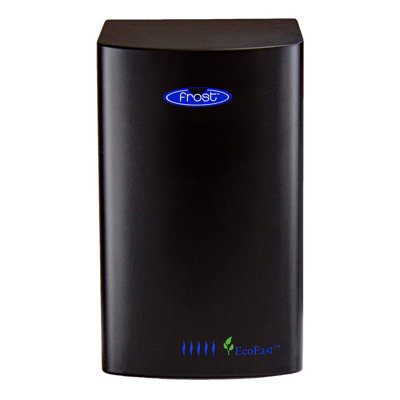 Sèche-mains Code Ultra Slim Eco-Fast 120 Volts en époxy noir