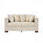 Causeuse rembourrée en velours Living-903102341