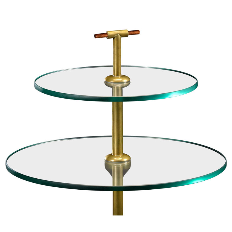 Cosmo Glass End Table