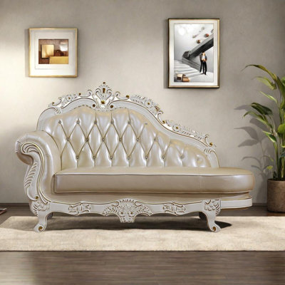 Hand-carved solid wood chair