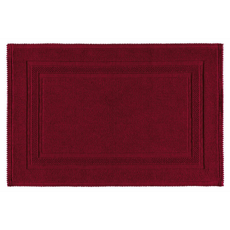 Bath Rug, 70cm W x 120m L, Red