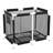  Mesh Cover Replacement for 214 Gallon Mesh Pool Storage Bin Cart XX-Large Black-109512967