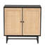 Armoire d'appoint ronde à 2 portes Bigner