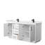 Icon 72" Double Bathroom Vanity Set-266102330-266102332-266102334