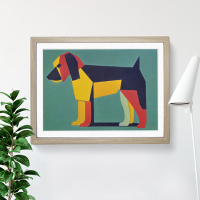 Dog Abstract Vol.2 - Single Picture Frame Print