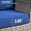 Ensemble de meubles de patio avec coussins 10 pièces Ignatz-789143244
