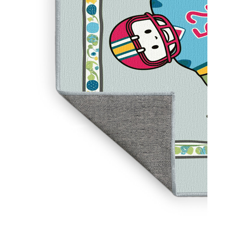 Tapis de football pour enfants Zoomie, Rectangulaire 2 pi x 4 pi