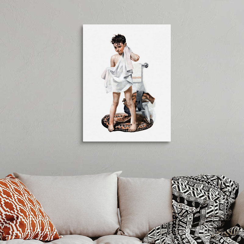 C-L-E-A-N, art mural sur toile, H 32 po x l 24 po x P 1,25 po, Toile tendue
