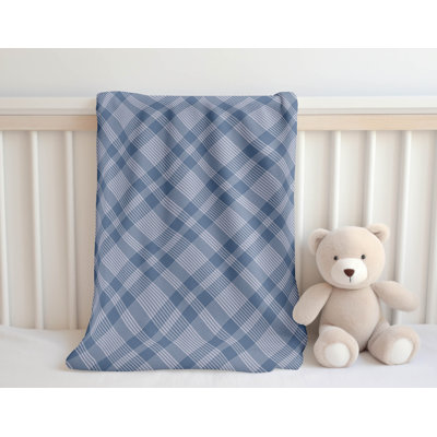 Lily Tartan Velveteen Fleece Blanket