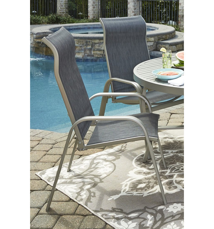 Dinan Patio Dining Chair (Set of 2)