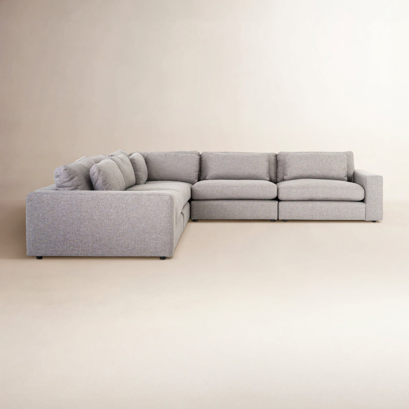 Bloor Modular Sectional, Chess Pewter