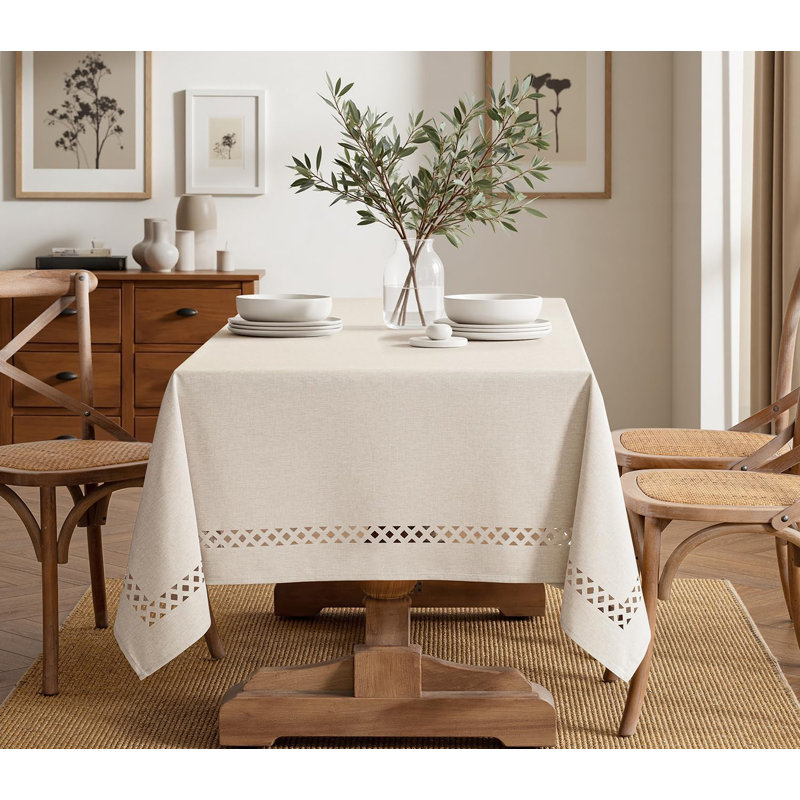 Nappe 60 po x 84 po Farmhouse, Beige