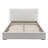 Upholstered Bed - Queen Size - Cream Boucle Performance Fabric
