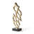 Gold+Black Free Form Resin+Marble Decorative Object-1468964681