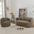 Brinae 68" Wide Boucle Upholstered Loveseat Sofa-903888278