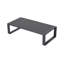Canapé double + table basse rectangulaire, coussin en tissu blanc laiteux (Tino Tino)-1198667048