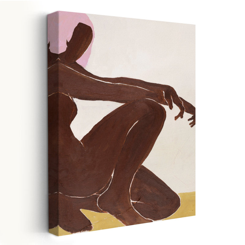 Chilly - Art figuratif multicouleur, H 24 po x l 16 po