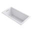 Underscore 60" x 32" Drop In Soaking Acrylic Bathtub-627992383-599939036