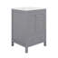 Meuble-lavabo 48 po avec lavabo, meuble-lavabo simple moderne avec portes et tiroir à fermeture en douceur, armoire de rangement pour salle de bain-461922116