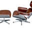 Fauteuil inclinable pivotant de 33,86 po en aluminium
